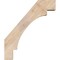 Ekena Millwork 5 1/2"W x 24"D x 28"H Merced Smooth Knee Brace, Douglas Fir BRC06X24X28MRC00SDF - alternate 2